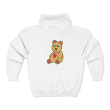 Peri Bear Unisex Heavy Blend™ Full Zip Hooded Sweatshirt