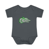 Wolf Infant Baby Rib Bodysuit