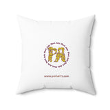 Shell Bell Spun Polyester Square Pillow