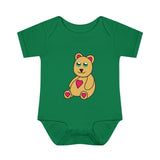 Peri Bear Infant Baby Rib Bodysuit