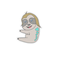 Sandy the Sloth Kiss-Cut Stickers