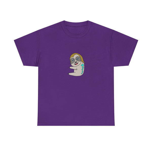 Sandy the Sloth Unisex Heavy Cotton Tee