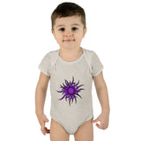 Purple Sun Infant Baby Rib Bodysuit