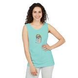 Sandy the Sloth Unisex Garment-Dyed Tank Top