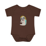 Sandy thw Sloth Infant Baby Rib Bodysuit