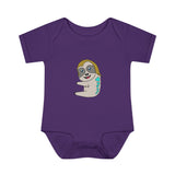Sandy thw Sloth Infant Baby Rib Bodysuit