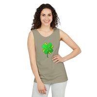 Clover Unisex Garment-Dyed Tank Top