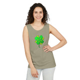 Clover Unisex Garment-Dyed Tank Top
