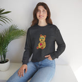 Peri Bear Unisex Heavy Blend™ Crewneck Sweatshirt