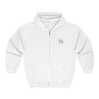 Graphite Lucy Unisex Heavy Blend™ Full Zip Hooded Sweatshirt
