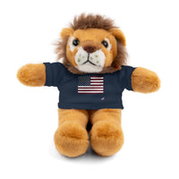 American Flag Stuffed Animals with Tee