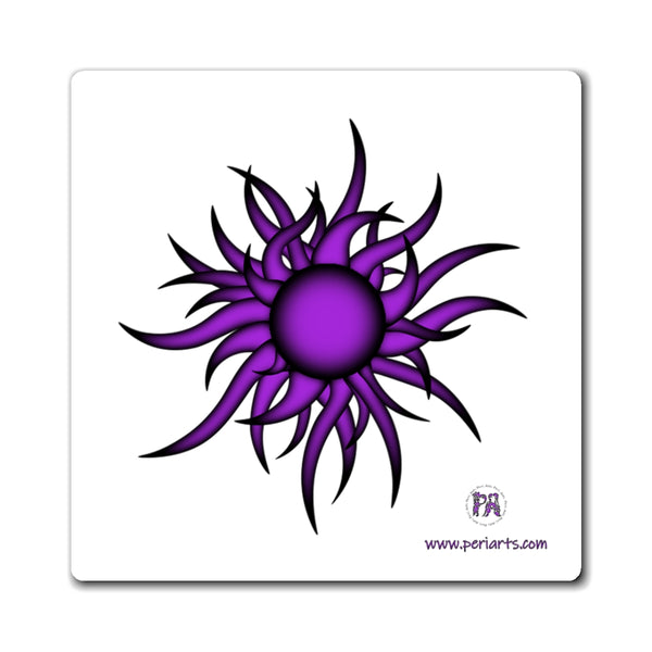 Purple Sun Magnets