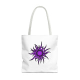 Purple Sun Tote Bag
