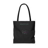 Teal Hex Tote Bag