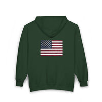 American Flag Unisex Heavy Blend™ Full Zip Hooded Sweatshirt