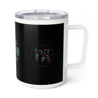 Teal Hex Insulated Coffee Mug, 10oz