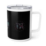 Teal Hex Insulated Coffee Mug, 10oz
