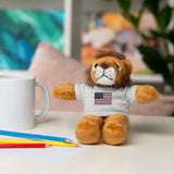American Flag Stuffed Animals with Tee