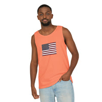 American Flag Unisex Garment-Dyed Tank Top