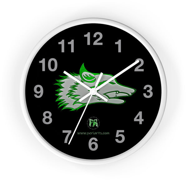 Wolf Wall Clock