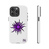 The Creative Art Series: Purple Sun Tough Cases