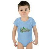 Wolf Infant Baby Rib Bodysuit