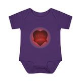 Heartmail Infant Baby Rib Bodysuit