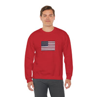 American Flag Unisex Heavy Blend™ Crewneck Sweatshirt