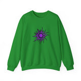 Purple Sun Unisex Heavy Blend™ Crewneck Sweatshirt