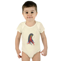 4th of July Lucy Infant Baby Rib Bodysuit