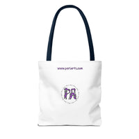 Purple Sun Tote Bag