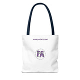 Purple Sun Tote Bag