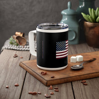 American Flag Insulated Coffee Mug, 10oz