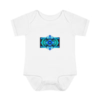 Classic Blue Infant Baby Rib Bodysuit