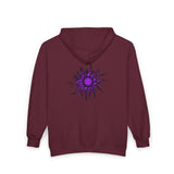 Purple Sun Unisex Heavy Blend™ Full Zip Hooded Sweatshirt