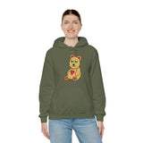 Peri Bear Unisex Heavy Blend™ Hooded Sweatshirt