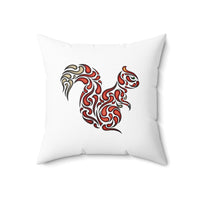 Squirrel Spun Polyester Square Pillow