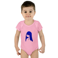 Blue Lucy Infant Baby Rib Bodysuit