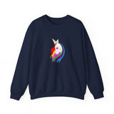 Lily the Unicorn Unisex Heavy Blend™ Crewneck Sweatshirt