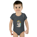 Sandy thw Sloth Infant Baby Rib Bodysuit