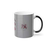 Spiral Red  Color Morphing Mug, 11oz