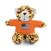 American Flag Stuffed Animals with Tee