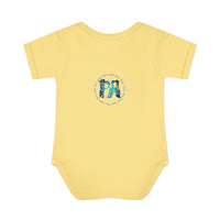 Classic Blue Infant Baby Rib Bodysuit