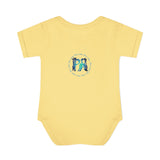 Classic Blue Infant Baby Rib Bodysuit