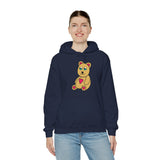 Peri Bear Unisex Heavy Blend™ Hooded Sweatshirt