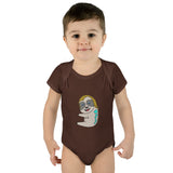 Sandy thw Sloth Infant Baby Rib Bodysuit