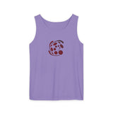 Spiral Red Unisex Garment-Dyed Tank Top
