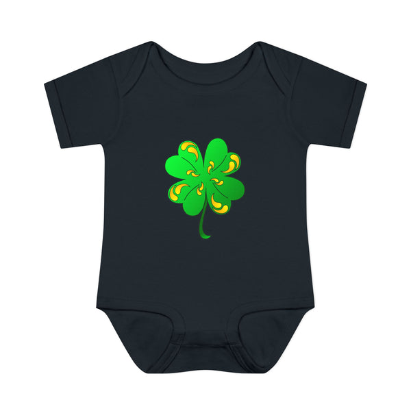 Clover Infant Baby Rib Bodysuit