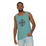 Teal Hex Unisex Garment-Dyed Tank Top