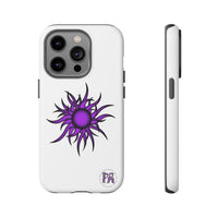 The Creative Art Series: Purple Sun Tough Cases
